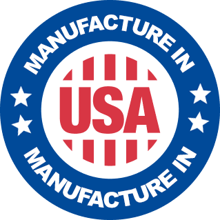 Made in USA badge for SlimTida